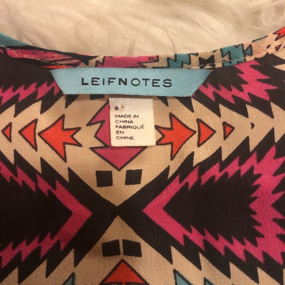 Leifnotes silk tank top - Picture 2 of 8